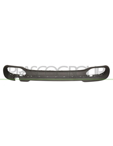 SPOILER PARAURTI POSTERIORE NERO GOFFRATO CON FORI PROFILO MOD. 4 PORTE AMG MERCEDES E CLASS (W212) Mod. 05-13 - 01-16