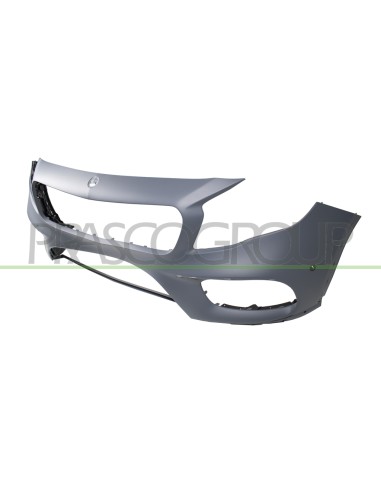 PARAURTI ANTERIORE CON PRIMER CON TAPPO COPRI GANCIO CON TRACCE PDC MOD. AMG GLA45