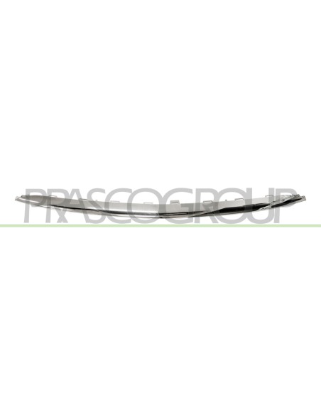 MODANATURA PARAURTI ANTERIORE CENTRALE CROMATA MOD. AMG MERCEDES E CLASS (W213-S213) Mod. 02-16 - 05-20