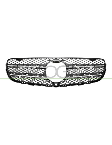 GRIGLIA RADIATORE NERA CON FORO TELECAMERA MERCEDES GLC CLASS (X253) Mod. 06-15 - 01-20