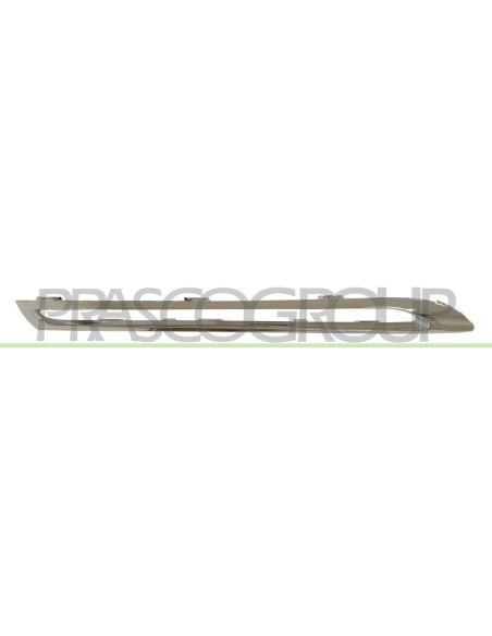 MODANATURA DESTRA GRIGLIA RADIATORE PARAURTI ANTERIORE CROMATA MERCEDES GLC CLASS (X253) Mod. 06-15 - 01-20