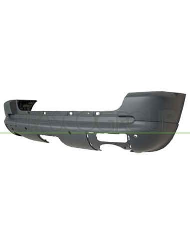 PARAURTI POSTERIORE CON PRIMER CON FORI PDC+SUPPORTI MOD. SPORT MERCEDES ML CLASS (W163) Mod. 09-98 - 12-01