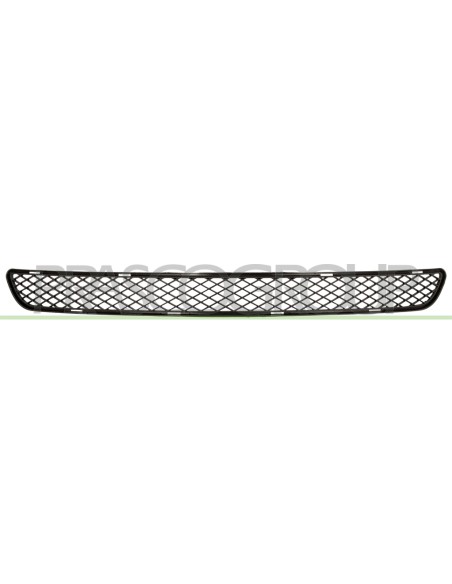GRIGLIA PARAURTI ANTERIORE CENTRALE NERA MERCEDES ML CLASS (W164) Mod. 01-06 - 12-07