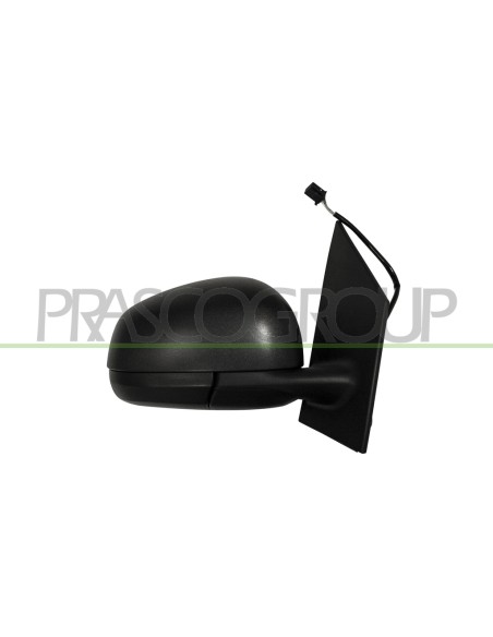 RETROVISORE DESTRO ELETTRICO NERO TERMICO CON SONDA CONVESSO 7 PINS