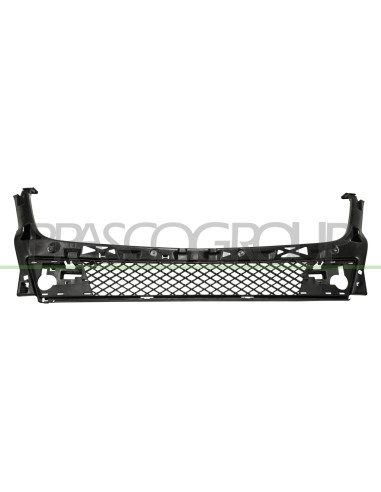 GRIGLIA PARAURTI ANTERIORE SUPERIORE NERA MERCEDES ML CLASS (W166) Mod. 11-11 - 02-15