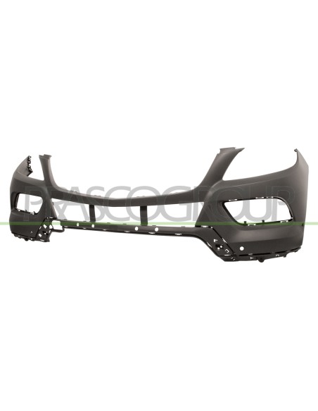 PARAURTI ANTERIORE CON PRIMER CON FORI PDC+SUPPORTI SENZA FORI LAVAFARI MERCEDES ML CLASS (W166) Mod. 11-11 - 02-15
