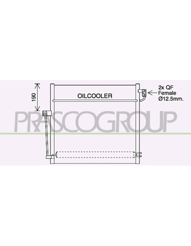 CONDENSATORE MERCEDES ML CLASS (W166) Mod. 11-11 - 02-15
