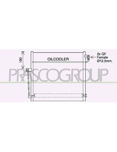 CONDENSATORE MERCEDES - ML CLASS (W166) - Mod. 11-