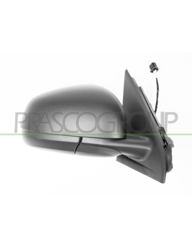 RETROVISORE DESTRO ELETTRICO NERO TERMICO CON SONDA CONVESSO