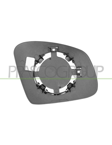 PIASTRA SPECCHIO SINISTRA ASFERICA CROMATA SMART -