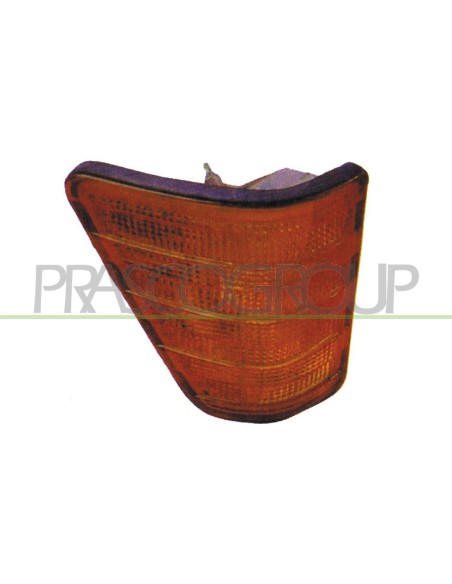 FANALE ANTERIORE DESTRO ARANCIO CON PORTALAMPADA MERCEDES 207D 410 Mod. 01-81 - 02-95