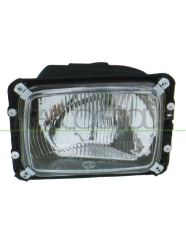 PROIETTORE DESTRO H4 MANUALE MERCEDES 207D 410 Mod. 01-81 - 02-95