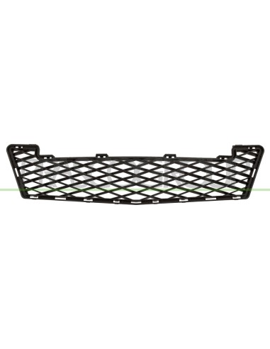 GRIGLIA PARAURTI ANTERIORE CENTRALE NERA MOD. AVANTGARDE MERCEDES A CLASS (W169) Mod. 01-08 - 08-12