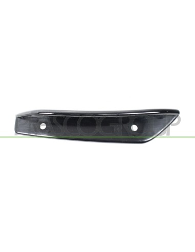 SPOILER SINISTRO PARAURTI ANTERIORE INFERIORE NERO LUCIDO MOD. A43 AMG