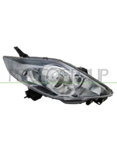 PROIETTORE DESTRO H7+HB3 ELETTRICO-CON MOTORE-NERO