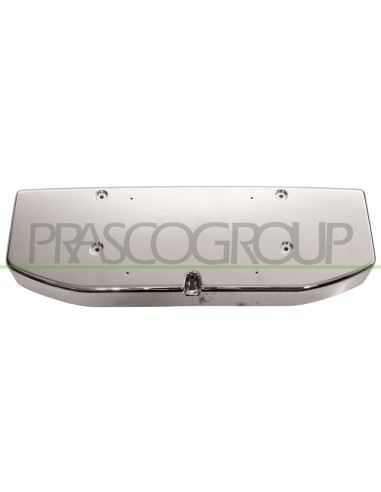 PORTATARGA ANTERIORE CROMATO MERCEDES SPRINTER Mod. 04-06 - 08-13