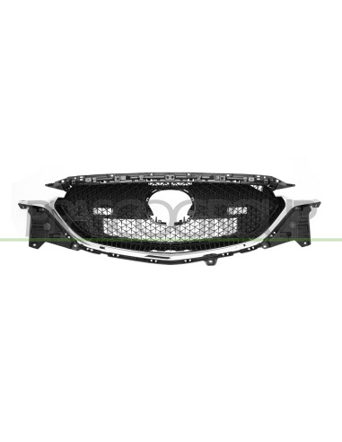 GRIGLIA RADIATORE NERA CON MODANATURA CROMATA MAZDA CX5 (KF) Mod. 03-17 - 08-21