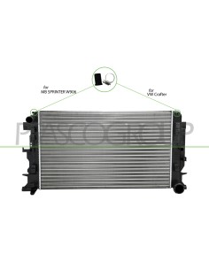 RADIATORE MERCEDES SPRINTER Mod. 04-06 - 08-13