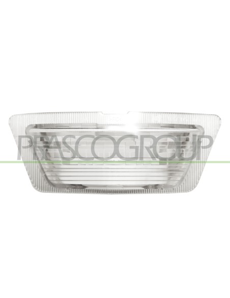 TRASPARENTE FANALE TARGA PARAURTI POSTERIORE OPEL-VAUXHALL ASTRA G Mod. 03-98 - 12-03