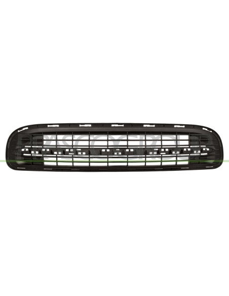 GRIGLIA PARAURTI ANTERIORE CENTRALE NERA MINI MINI (BMW) R56-R57 Mod. 01-11 - 02-14