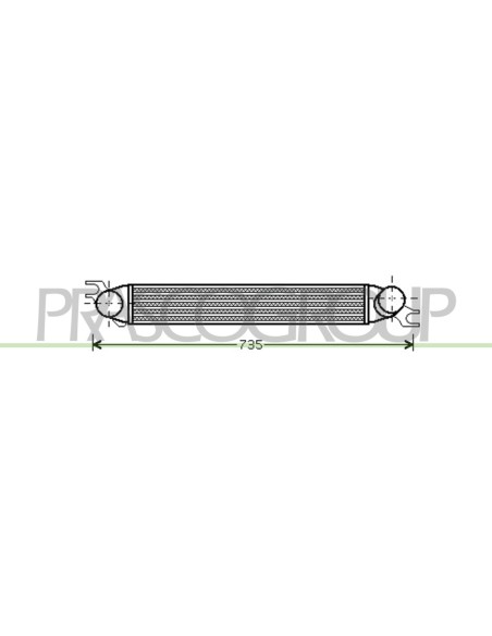 INTERCOOLER MINI MINI (BMW) R56 Mod. 11-06 - 12-10