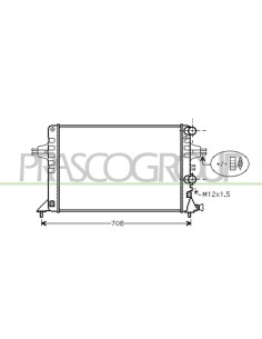 RADIATORE OPEL-VAUXHALL - ASTRA G - Mod. 03-98 - 1