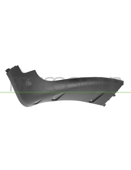 SPOILER DESTRO PARAURTI ANTERIORE NERO GOFFRATO CON FORI PDC MOD. ALL4 MINI MINI (BMW) COUNTRYMAN (F60) Mod. 02-17 - 06-20