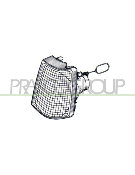 FANALE ANTERIORE SINISTRO BIANCO SENZA PORTALAMPADA OPEL-VAUXHALL CORSA A Mod. 09-90 - 03-93