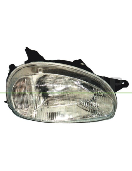 PROIETTORE DESTRO H4 MANUALE OPEL-VAUXHALL CORSA B Mod. 04-93 - 05-97