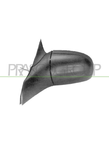 RETROVISORE SINISTRO A LEVA NERO PIATTO OPEL-VAUXHALL CORSA B Mod. 04-93 - 05-97