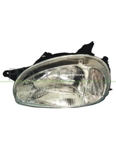 PROIETTORE SINISTRO H4 MANUALE VETRO LISCIO OPEL-VAUXHALL CORSA B Mod. 06-97 - 09-00