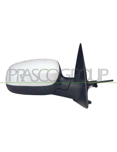 RETROVISORE DESTRO A CAVI CON PRIMER CONVESSO OPEL-VAUXHALL CORSA C Mod. 10-00 - 09-03