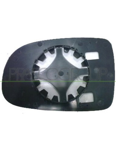 PIASTRA SPECCHIO DESTRA TERMICA CONVESSA OPEL-VAUXHALL CORSA C Mod. 10-00 - 09-03