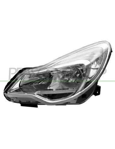 PROIETTORE SINISTRO H1+H7 ELETTRICO CON MOTORE OPEL-VAUXHALL CORSA D Mod. 02-11 - 12-14