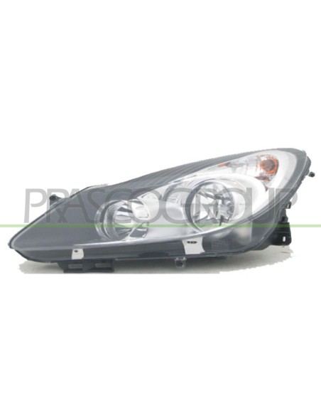 PROIETTORE SINISTRO H7+H1 ELETTRICO CON MOTORE NERO OPEL-VAUXHALL CORSA D Mod. 05-06 - 01-11