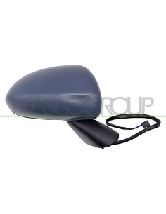 RETROVISORE DESTRO ELETTRICO CON PRIMER CON BRACCIO NERO CONVESSO 3 PINS OPEL-VAUXHALL CORSA E Mod. 01-15 - 11-19