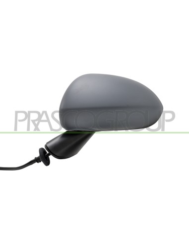 RETROVISORE SINISTRO ELETTRICO CON PRIMER TERMICO CON BRACCIO NERO ASFERICO 5 PINS