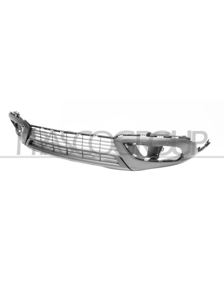 PARAURTI ANTERIORE INFERIORE NERO GOFFRATO CON TRACCE PDC OPEL-VAUXHALL CROSSLAND X Mod. 08-17 - 12-20