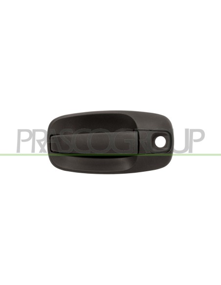 MANIGLIA POSTERIORE DESTRA-SINISTRA ESTERNA NERA CON FORO NOTTOLINO RENAULT TRAFIC Mod. 01-07 - 05-14
