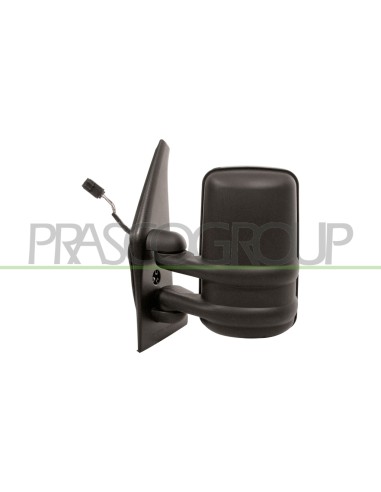 RETROVISORE SINISTRO ELETTRICO NERO TERMICO CONVESSO BRACCIO CORTO RENAULT MASTER Mod. 02-98 - 12-03