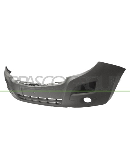 PARAURTI ANTERIORE NERO GOFFRATO CON SEDE FENDI CON TAPPO COPRI GANCIO OPEL-VAUXHALL MOVANO Mod. 01-10 - 06-14