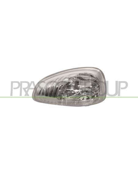 FANALE BIANCO PER RETROVISORE DESTRO SENZA PORTALAMPADA RENAULT MASTER Mod. 01-10 - 06-14