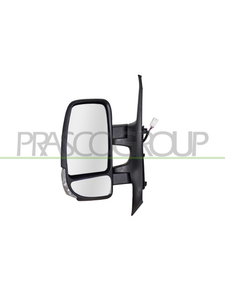 RETROVISORE SINISTRO ELETTRICO NERO TERMICO CON FANALE CONVESSO RENAULT MASTER Mod. 01-10 - 06-14