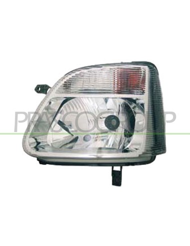 PROIETTORE SINISTRO H4 ELETTRICO SENZA MOTORE MOD. 03-02 in poi OPEL-VAUXHALL AGILA Mod. 01-00 - 12-07