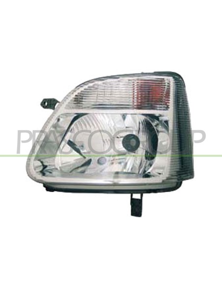 PROIETTORE SINISTRO H4 ELETTRICO SENZA MOTORE MOD. 03-02 in poi OPEL-VAUXHALL AGILA Mod. 01-00 - 12-07