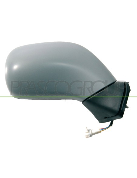 RETROVISORE DESTRO ELETTRICO CON PRIMER CONVESSO OPEL-VAUXHALL AGILA Mod. 01-00 - 12-07