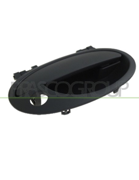 MANIGLIA ANTERIORE DESTRA ESTERNA NERA CON FORO NOTTOLINO OPEL-VAUXHALL MERIVA Mod. 05-06 - 03-10