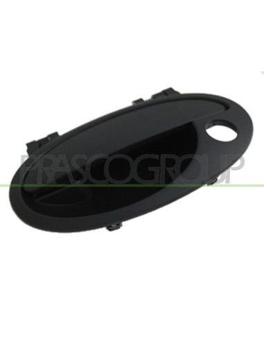 MANIGLIA ANTERIORE SINISTRA ESTERNA NERA CON FORO NOTTOLINO OPEL-VAUXHALL MERIVA Mod. 05-06 - 03-10