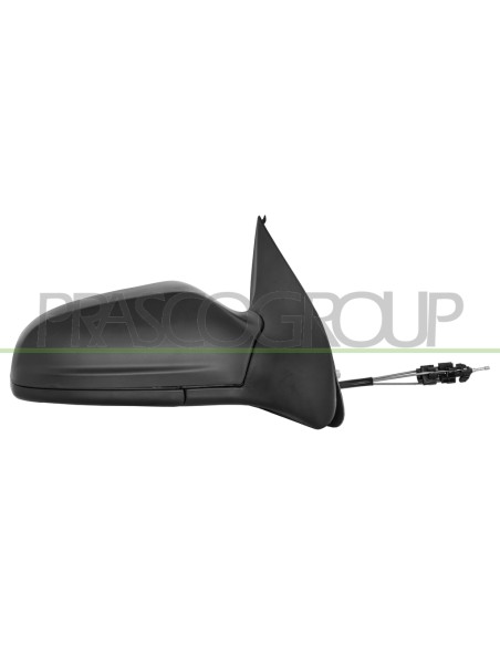 RETROVISORE DESTRO A CAVI NERO CONVESSO OPEL-VAUXHALL ASTRA H Mod. 01-04 - 12-06
