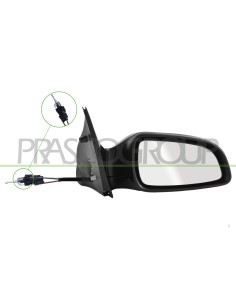 RETROVISORE DESTRO A CAVI NERO CONVESSO OPEL-VAUXHALL ASTRA H Mod. 01-04 - 12-06 2
